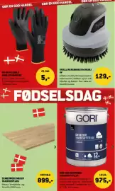 XL-BYG tilbudsavis Side 3: Gori dækkende træbeskyttelse €975,00, Scandiwood Massiv Træbordplade €899,00
