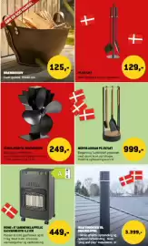 XL-BYG tilbudsavis Side 41: Draftbooster til brændeovne €3.399,00, Pejsesæt €129,00