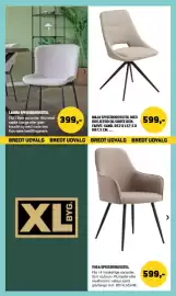 XL-BYG tilbudsavis Side 43: Laura spisebordsstol €399,00, Maja spisebordsstol med drejefod og sorte ben €599,00