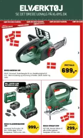 XL-BYG tilbudsavis Side 6: Bosch stiksav 230v €299,00, Bosch slagboremaskine 18V €999,00