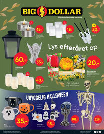BigDollar tilbudsavis Side 8: Krus Halloween €35,00, Lanterne lys €15,00