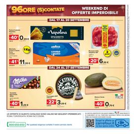 Volantino Carrefour Pagina 50: Formaggio AOP L'Etivaz €3,09, Tavolette Nocciolato Milka €1,29