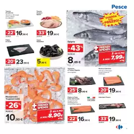 Volantino Carrefour Pagina 13: Filetto di Trota Iridea Salmonata €16,90, Tentacolo di Totano Gigante €8,90