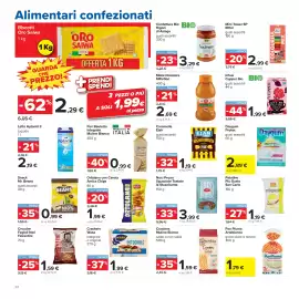 Volantino Carrefour Pagina 22: Noci Pecan Sgusciate Tostate la Stuzzicante €3,99, Ortolana con Carota Amica Chips €1,99