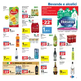 Volantino Carrefour Pagina 25: Spartan Energy Drink €0,49, Succo 100% Mela Bio €2,19