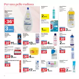 Volantino Carrefour Pagina 32: Acqua Micellare Acqua Alle Rose €4,19, Siero Viso Rimpolpante Revitalift Filler L'Oréal €13,49