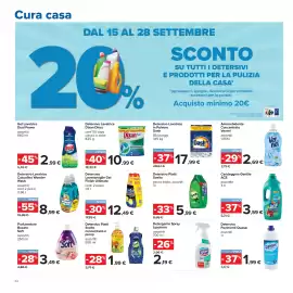 Volantino Carrefour Pagina 34: Gel Lavatrice Dual Power €2,99, Profumatore Bucato Soft €3,49