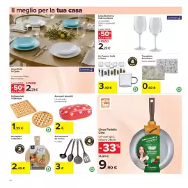 Volantino Carrefour Pagina 36: Portaocchiali €2,00, Set Tazzine Caffè in Vetro €3,49