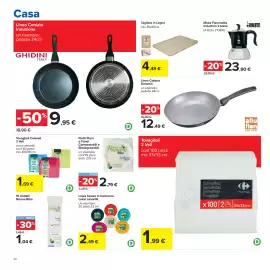 Volantino Carrefour Pagina 38: Piatti Piani Compostabili e Biodegradabili Natural Bibo €2,79