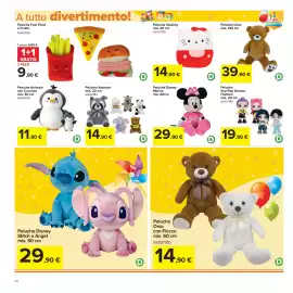 Volantino Carrefour Pagina 40: Peluche Animale €14,90, Peluche Disney Minnie €29,90