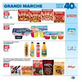 Volantino Carrefour Pagina 5: San Benedetto succhi, Italpizza Numero Uno