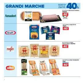 Volantino Carrefour Pagina 6: Su tutta la linea Tramezzini Alba, Pasta fresca Maffei