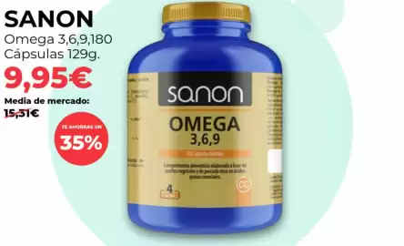 Catálogo PrimaPrix semana 37 Página 4: Sanon omega 3,6,9 €9,95