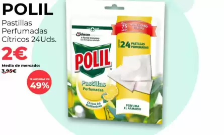 Catálogo PrimaPrix semana 37 Página 6: Polil pastillas perfumadas cítricos €2,00