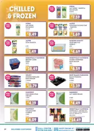 Bestway leaflet Page 14: PASFROST CAULIFLOWER FLORETS €4,09, SELECT SMOKED RINDLESS BACK BACON €11,79
