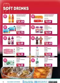 Bestway leaflet Page 16: LUCOZADE SPORT €12,75, RIBENA BLACKCURRANT/STRAWBERRY €10,49