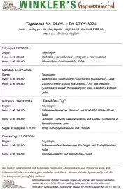 Winkler Markt Flugblatt Seite 1