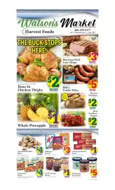 Harvest Foods weekly ad week 37 Page 1
