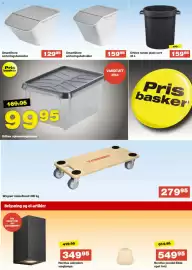 Bauhaus tilbudsavis uge 37 Side 16: SmartStore sorteringssbeholder €159,95, Orthex tønde plast sort €159,95