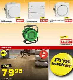Bauhaus tilbudsavis uge 37 Side 18: LK Fuga Wiser trådløs €437,95, LK Fuga drejelysdæmper hvid €294,95