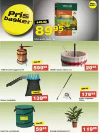 Bauhaus tilbudsavis uge 37 Side 2: Gardol Pop-Up affaldssæk €59,95, HOME It Garden frugtpresser 18 €599,95