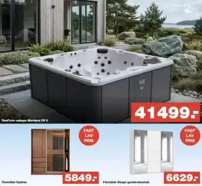 Bauhaus tilbudsavis uge 37 Side 23: Flexislide Shape garderobeskab €6.629,00, Flexislide Optima €5.849,00