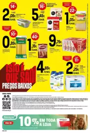 Folheto Intermarché semana 37 Página 8: Fiorini - esparguete €0,89, Mimosa - manteiga c/sal €2,09