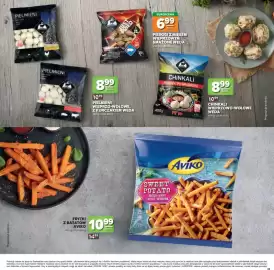 Stokrotka gazetka Strona 23: Pielmieni wieprzo-wołowe Weda €8,99, Chinkali wieprzowo-wołowe Weda €8,99