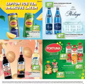 Stokrotka gazetka Strona 27: Sok Fortuna pomidorowo warzywny €4,49, Mus Fortuna Jak Mus to €1,99