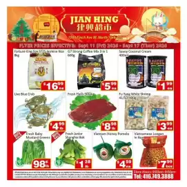 Jian Hing Supermarket flyer week 37 Page 1