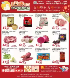 Ranch Fresh Supermarket flyer week 37 Page 1