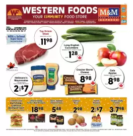 Western Foods flyer week 37 Page 1