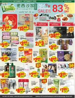 Btrust Supermarket flyer (valid until 17-09)