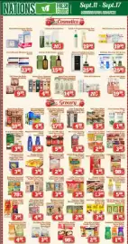 Nations Fresh Foods flyer week 37 Page 2: Little Angel Black Glutinous Rice €4,98, Jamaican Pride Butter €0,98