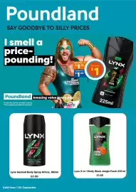 Poundland leaflet Page 1