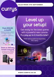 Currys PC World leaflet Page 1