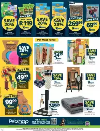 Checkers catalogue Page 4: Daro Parrot Block Blister Card, Daro Compressed Hamster Bedding €119,00