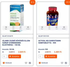 Kígyó Patika akciós újság Oldal 1