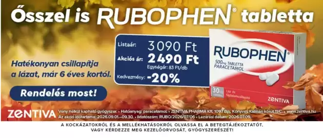 Patika24 akciós újság Oldal 1