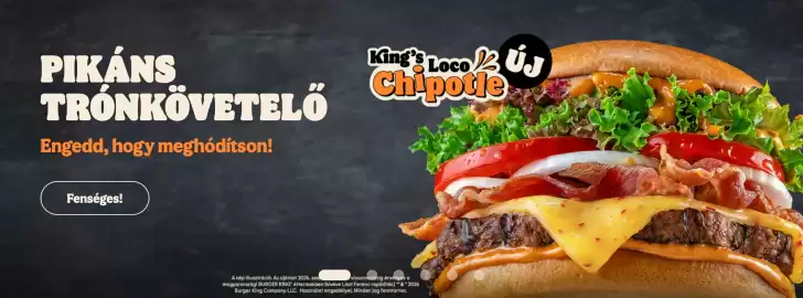 Burger King akciós újság Oldal 1