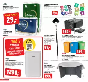 Jem & fix tilbudsavis uge 38 Side 12: Flamingokasse €148,00, Belinno køkkenrulle €29,00