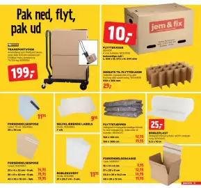 Jem & fix tilbudsavis uge 38 Side 13: Boblekuvert €11,95, Selvklæbende labels €9,95