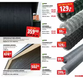 Jem & fix tilbudsavis uge 38 Side 17: Underbeklædning €474,12, Færdigmalet Beklædning €359,40