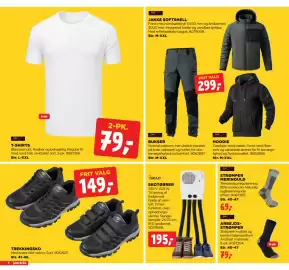 Jem & fix tilbudsavis uge 38 Side 4: Trekkingssko €149,00, Grad skotørrer €195,00