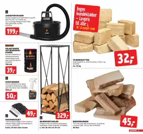 Jem & fix tilbudsavis uge 38 Side 5: Birkebrænde €45,00, Træbriketter €32,00
