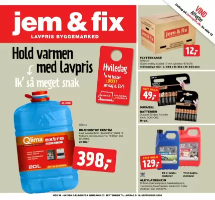 jem & fix (gælder indtil 20-09)