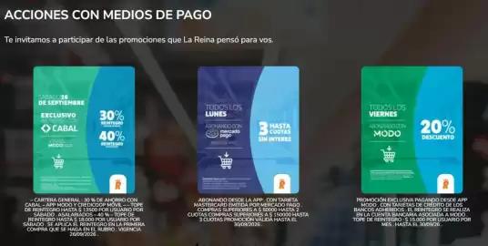 Catálogo Supermercados La Reina Página 1