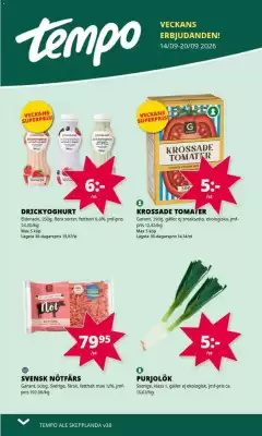 Tempo (giltig till och med 20-09)