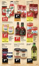 Delikatesy Centrum gazetka tydzień 38 Strona 21: Ketchup Premium Róleski €7,99, Ketchup Pudliszki €8,49