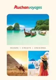 Catalogue Auchan Voyages | Brochure Auchan Voyages page 1